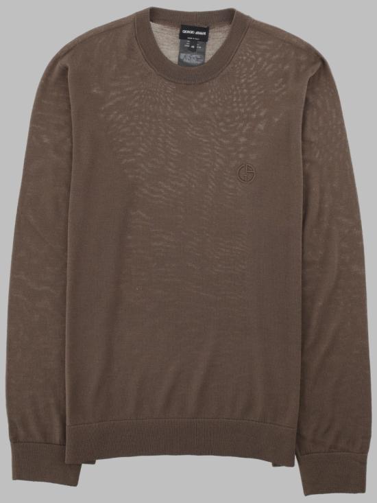 26FW 조르지오 아르마니 스웨터 GM004535 AF28169U7001 BROWN