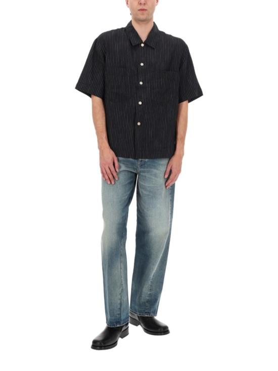 26SS 선플라워 워시드 와이드 레그 데님 진 5158 752 Blue - SUNFLOWER