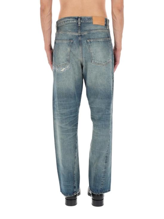 26SS 선플라워 워시드 와이드 레그 데님 진 5158 752 Blue - SUNFLOWER