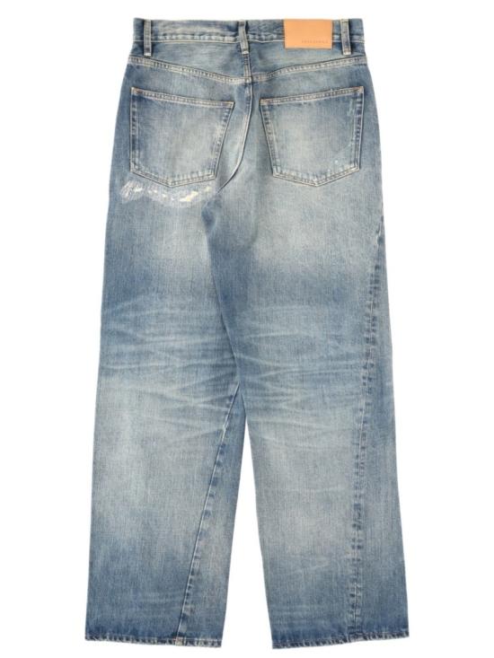 26SS 선플라워 워시드 와이드 레그 데님 진 5158 752 Blue - SUNFLOWER