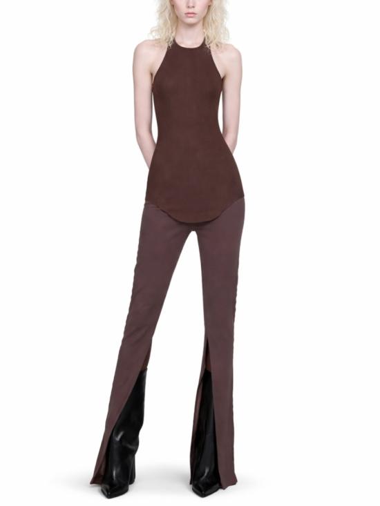 26SS 릭 오웬스 민소매 티셔츠 RP01F6101 RC53 Brown - RICK OWENS