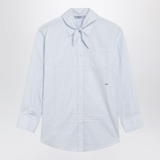 26FW 프라다 셔츠 P470JROOO1XV2 Light blue