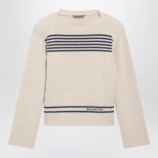 26FW 발렌시아가 긴팔 티셔츠 876806T3461 Blue