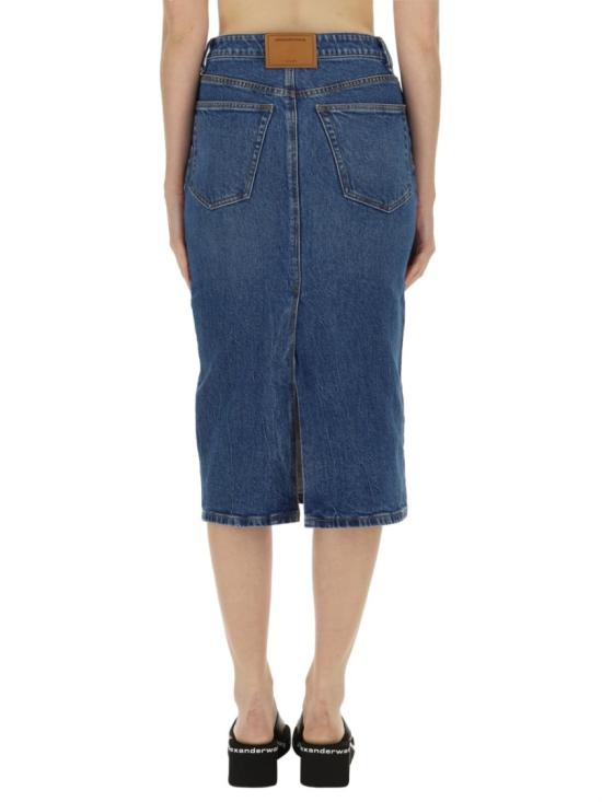  티바이알렉산더왕 데님 스커트 4DC3245459 401 Blue - T BY ALEXANDER WANG