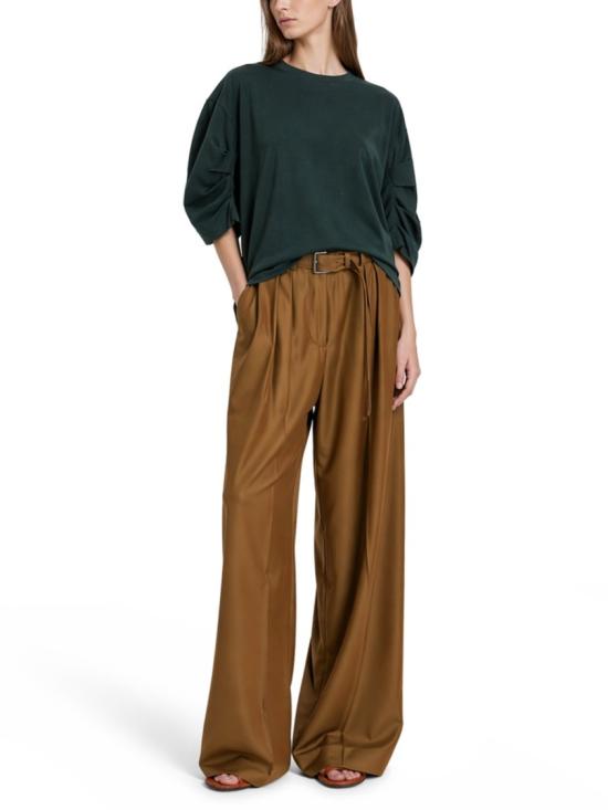 26SS 드리스 반 노튼 반팔 티셔츠 011107 3603613 Green - DRIES VAN NOTEN