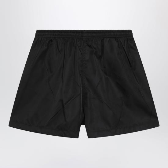 26FW 프라다 워시드 리나일론 쇼츠 22H953OOO1WQ8 Black - PRADA