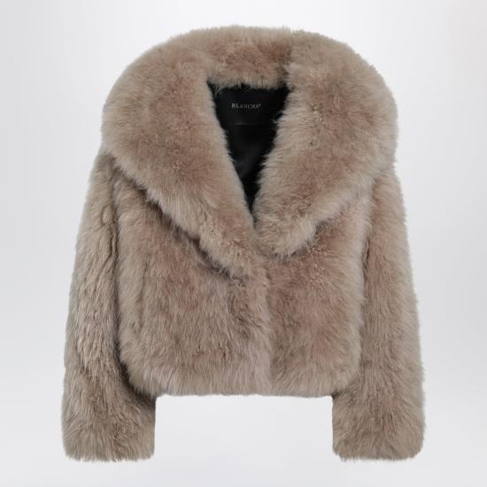 26FW 블랑샤 무스탕 261141007 Beige