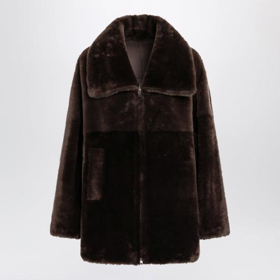 26FW 블랑샤 무스탕 2610030225 Brown