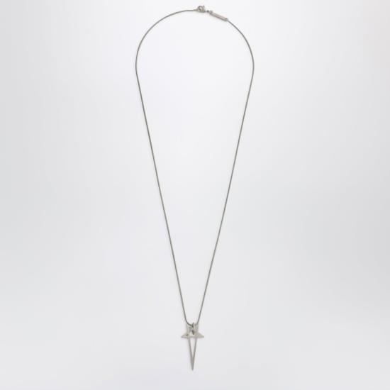 26FW 릭 오웬스 펜타그램 팜 네크리스 RJ0000066MMT Metal