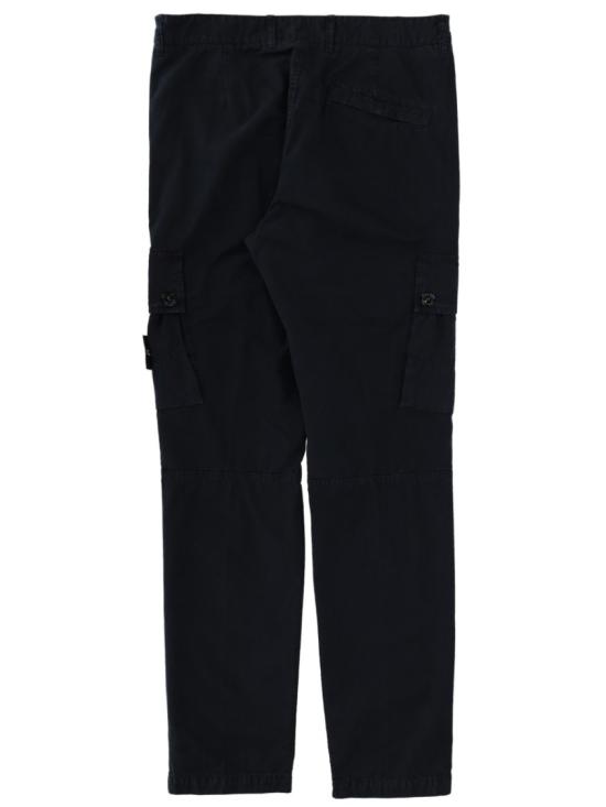  스톤 아일랜드 트레이닝/조거 팬츠 3100053 S00WAV0120 Blue - STONE ISLAND