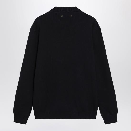 26FW 골든구스 코튼 라운드넥 스웨터 GMP00839P000662 Blue - GOLDEN GOOSE