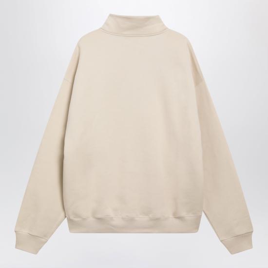 26FW 자크뮈스 하프 집업 스웨트 셔츠 SSM00313AJ00174 Beige - JACQUEMUS