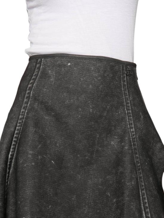 26FW 디젤 데님 스커트 A240700WEBJ900 DONKERGREY - DIESEL