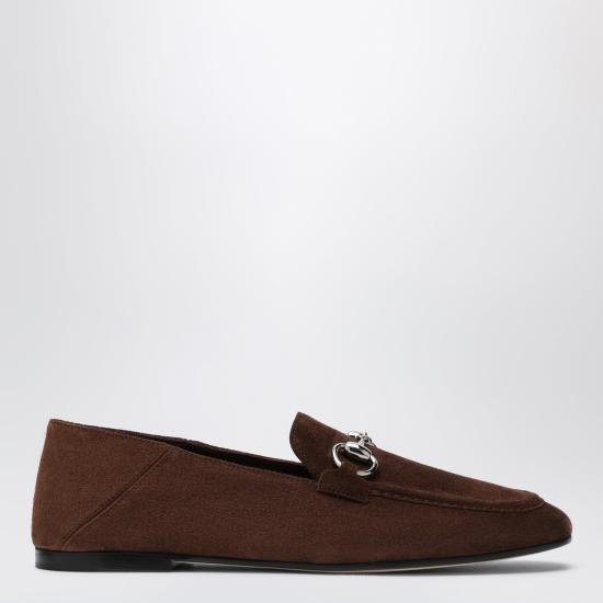 26FW 구찌 조르단 소프트 홀스빗 로퍼 875158AADUN Brown