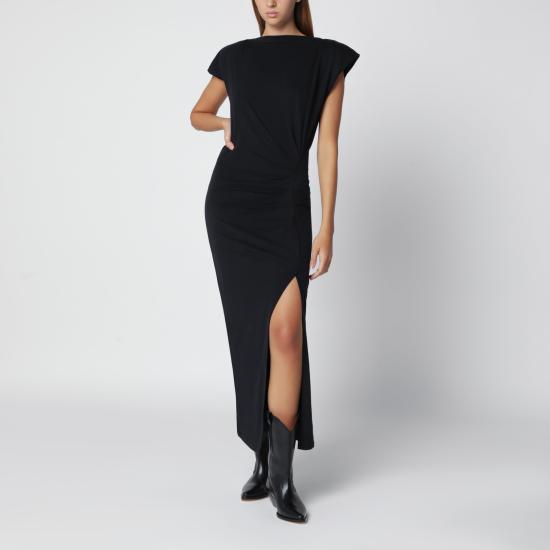 26FW 이자벨마랑 NADELA 나델라 원피스 NADELA 나델라 원피스 RO0307FAA1N41I Black