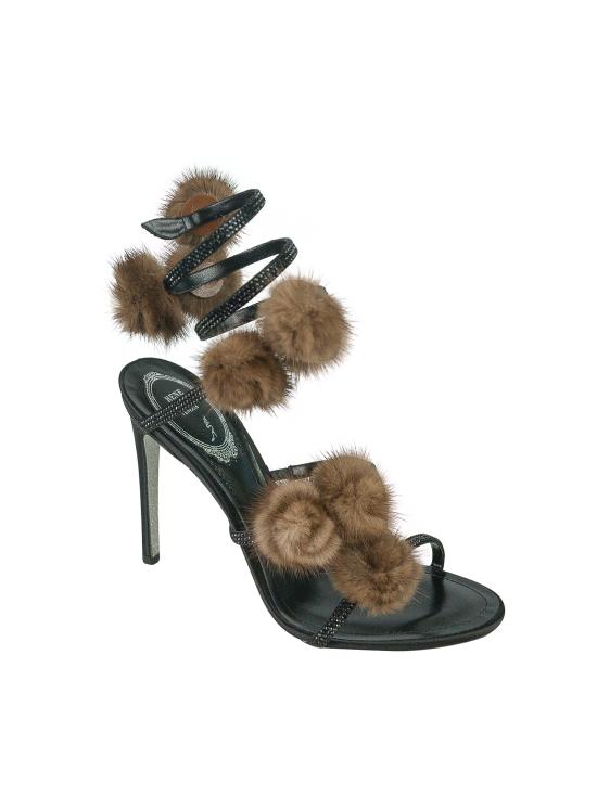 26FW 르네 카오빌라 샌들 C12883 105 R001Y440 NERO - RENE CAOVILLA