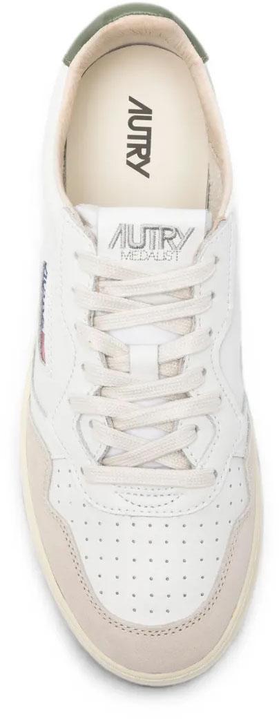 26FW 오트리 메달리스트 로우 스니커즈 AULMLS17 WHITE - AUTRY
