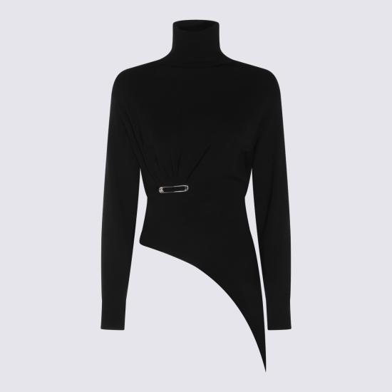 26FW 랑방 터틀넥 RW PO0004 K065 H25 10 Nero