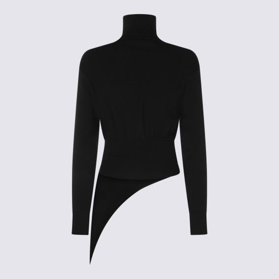 26FW 랑방 터틀넥 RW PO0004 K065 H25 10 Nero - LANVIN
