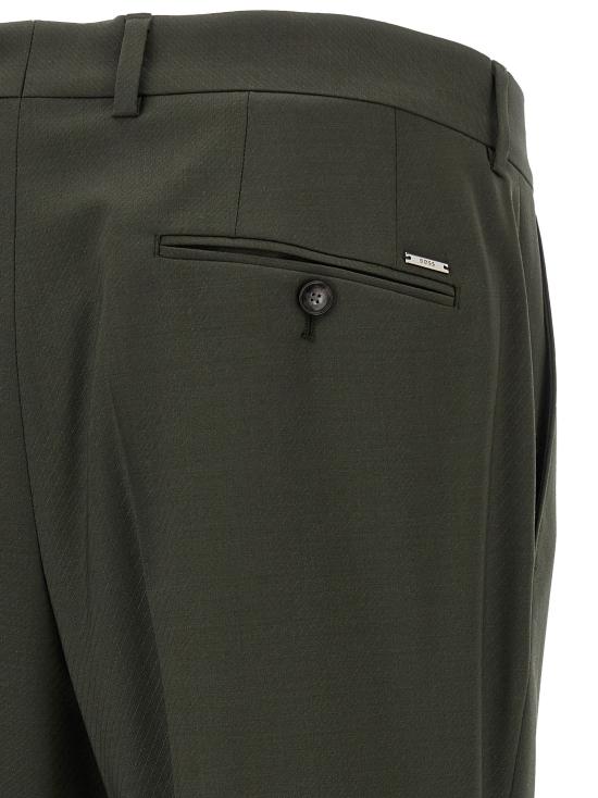 26FW 휴고보스 스트레이트 팬츠 50567486347 Green - HUGO BOSS
