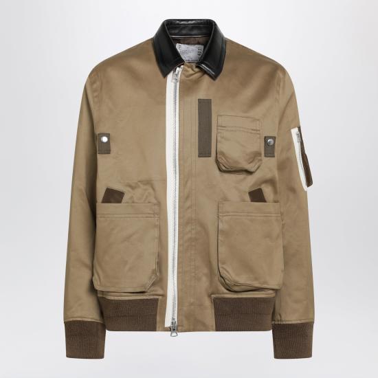 26FW 사카이 봄버 자켓 26 04031MCO Beige