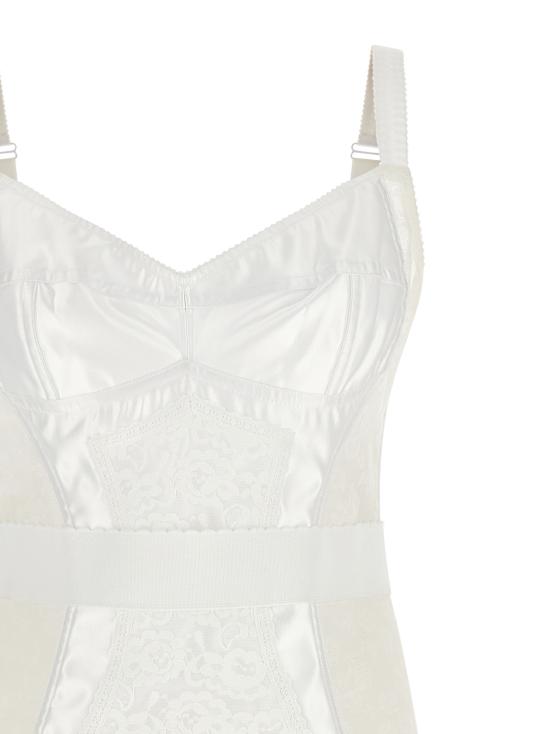 26SS 돌체앤가바나 미디 원피스 F63H1TGDC38W0800 White - DOLCE & GABBANA