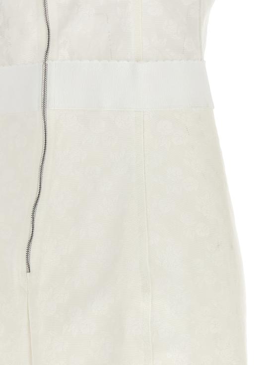 26SS 돌체앤가바나 미디 원피스 F63H1TGDC38W0800 White - DOLCE & GABBANA