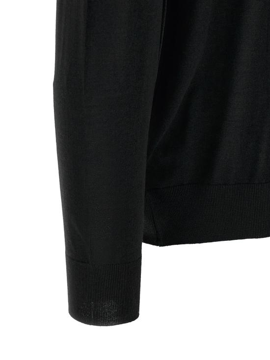 26FW 키톤 폴로 티셔츠 UMK0493K501B Black - KITON