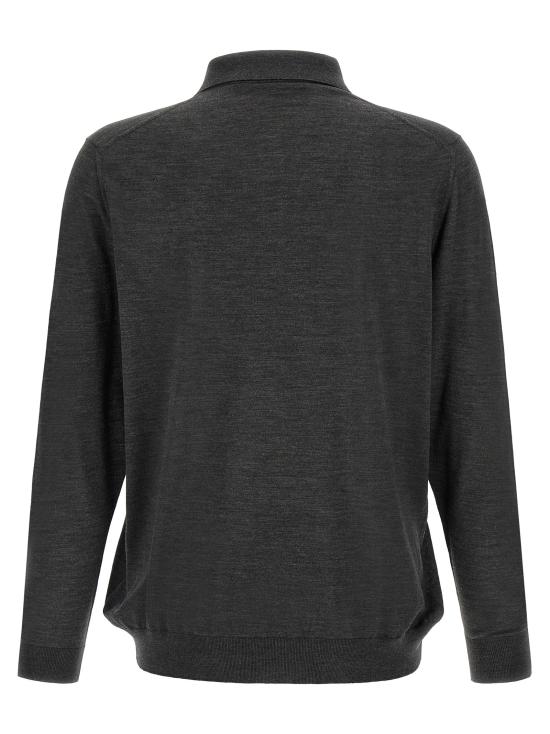 26FW 키톤 폴로 티셔츠 UMK0493100200G Gray - KITON