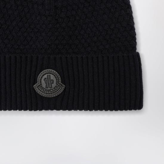 26FW 몽클레어 비니 3B00026M4281 Blue - MONCLER