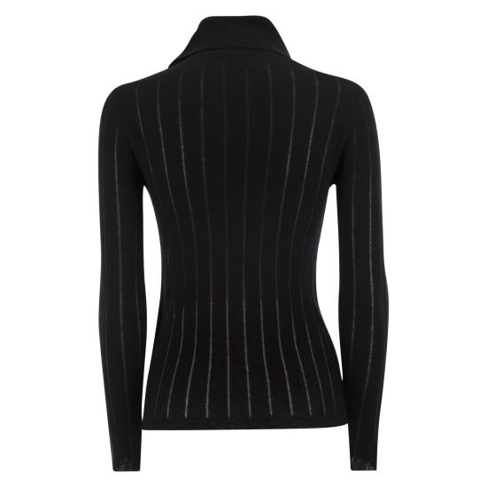 26FW 막스마라 스튜디오 터틀넥 2626366051600 BLACK - MAX MARA STUDIO