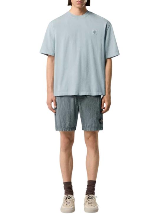 26FW 스톤 아일랜드 오가닉 코튼 패치 티셔츠 L2S152100030S0500 V0049 ASH GREY - STONE ISLAND