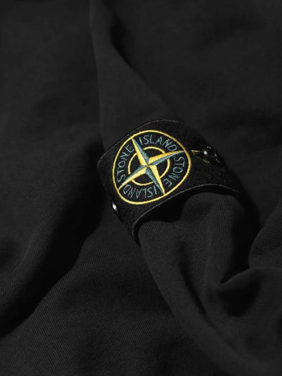 26FW 스톤 아일랜드 후드 티셔츠 L2S156100008S0051 V0029 BLACK - STONE ISLAND