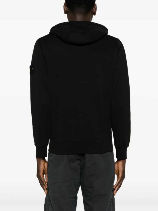 26FW 스톤 아일랜드 후드 티셔츠 L2S156100061S0051 V0029 BLACK - STONE ISLAND