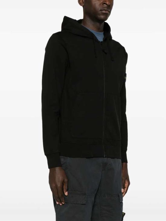 26FW 스톤 아일랜드 후드 티셔츠 L2S156100061S0051 V0029 BLACK - STONE ISLAND