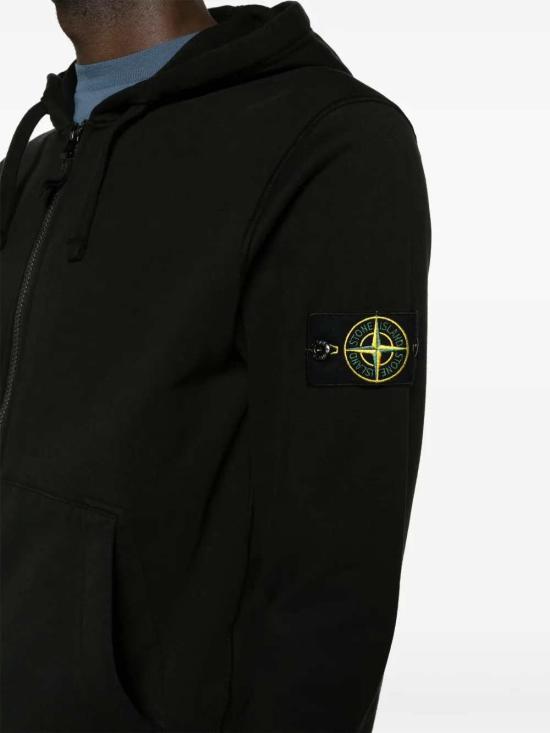 26FW 스톤 아일랜드 후드 티셔츠 L2S156100061S0051 V0029 BLACK - STONE ISLAND