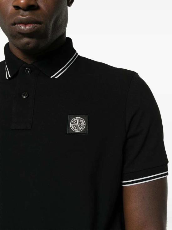 26FW 스톤 아일랜드 폴로 티셔츠 L2S152200010S0018 V0029 BLACK - STONE ISLAND