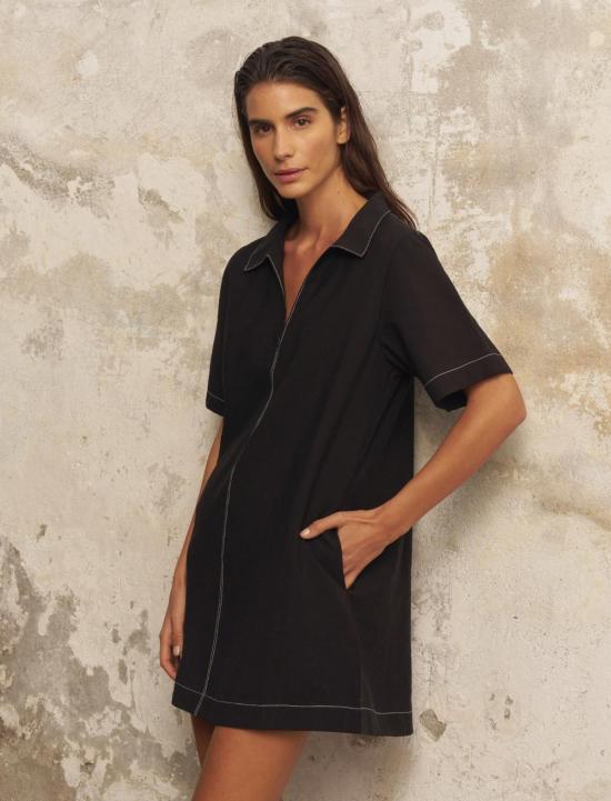  The Handloom 숏 원피스 핸드룸 메이 팝오버 미니 드레스 - OTHER BRANDS