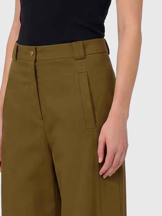 26FW 막스마라 스트레이트 팬츠 2621136111600 GREEN - MAX MARA