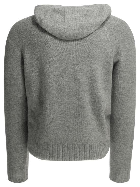 26FW 톰포드 후드 티셔츠 캐시미어 후드 스웨터  그레이 - TOMFORD