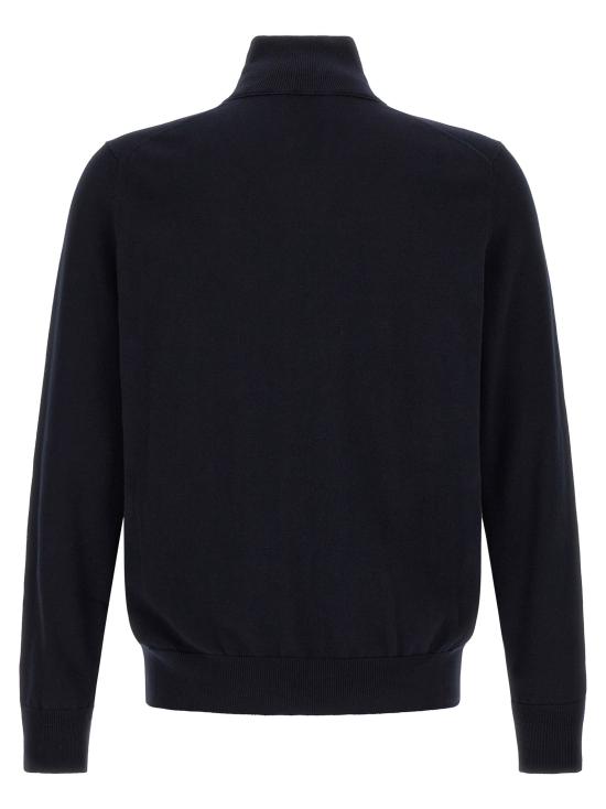 26FW 휴고보스 집업 니트 카노집 S 스웨터 및 가디건 블루 - HUGO BOSS