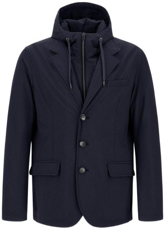 26FW 에르노 스트레치 컴포트 나일론 리조트 블레이저 GA00018UR12742S9200 NAVY