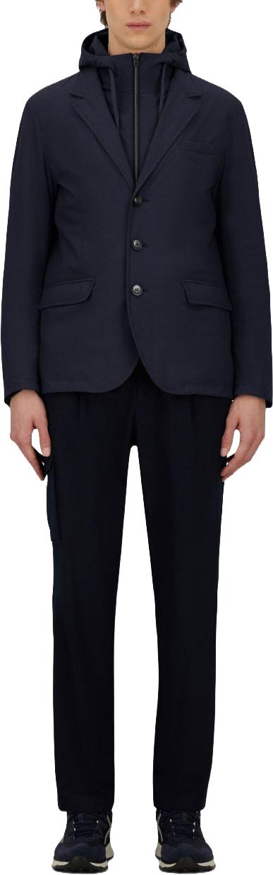 26FW 에르노 스트레치 컴포트 나일론 리조트 블레이저 GA00018UR12742S9200 NAVY - HERNO