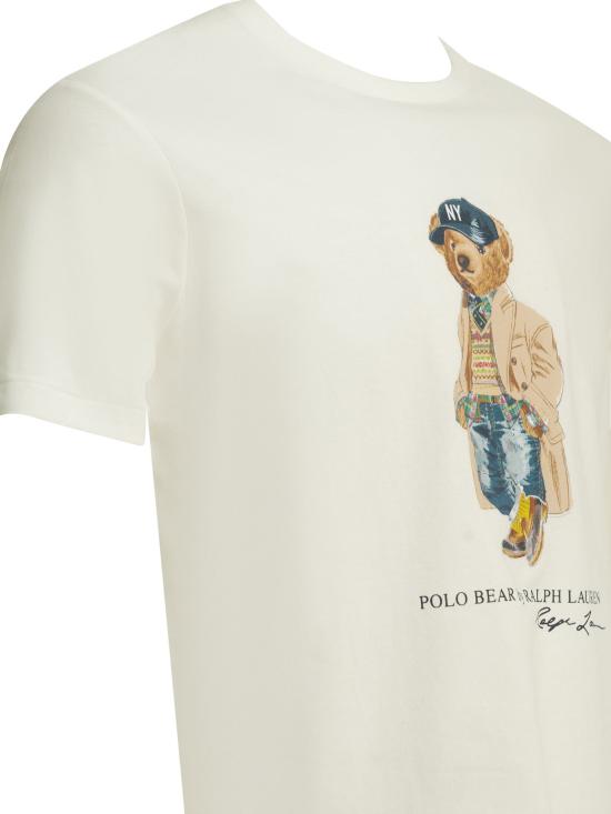 26FW 폴로 랄프로렌 반팔 티셔츠 폴로 베어 티셔츠 화이트 - POLO RALPH LAUREN