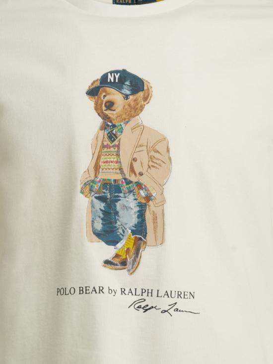 26FW 폴로 랄프로렌 반팔 티셔츠 폴로 베어 티셔츠 화이트 - POLO RALPH LAUREN