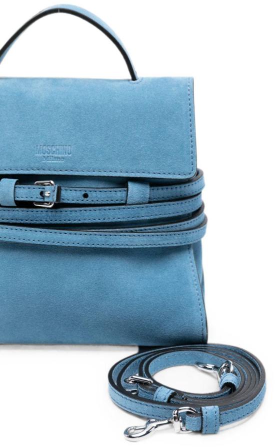 26FW 모스키노 토트백 MC4226PP1POF070A LICHTBLUE - MOSCHINO