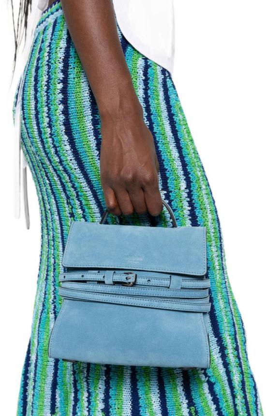 26FW 모스키노 토트백 MC4226PP1POF070A LICHTBLUE - MOSCHINO