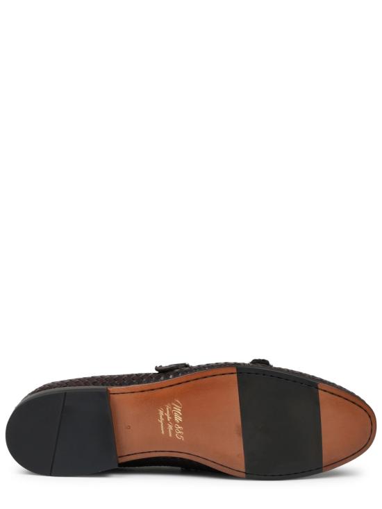26FW 밀레 885 로퍼 MIRTO INTRECCIATOT MORO DARK BROWN - MILLE 885