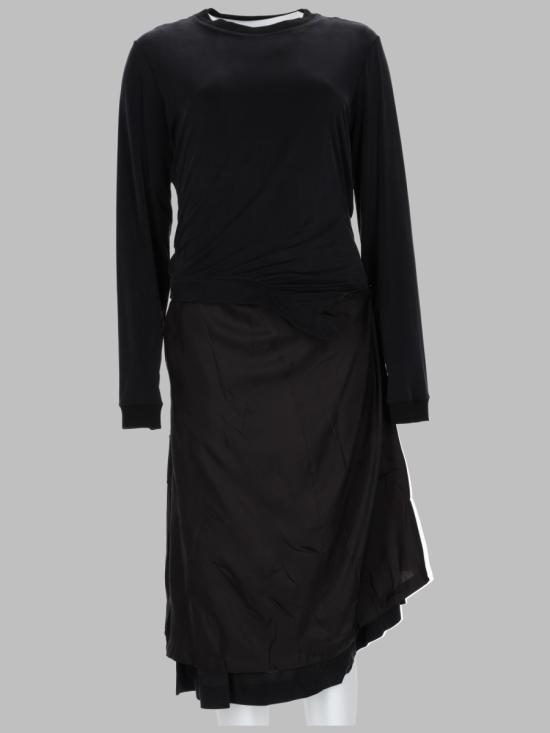 26SS 마르지엘라 롱 원피스 S51DD0059 MTJ041900 BLACK