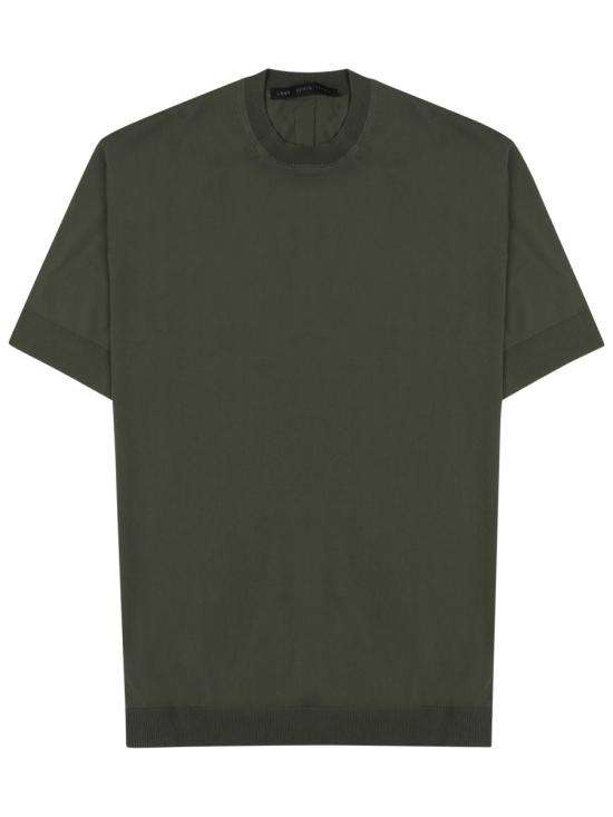 26FW 로우브랜드 반팔 티셔츠 LM26001V009 KNITFOR GREEN